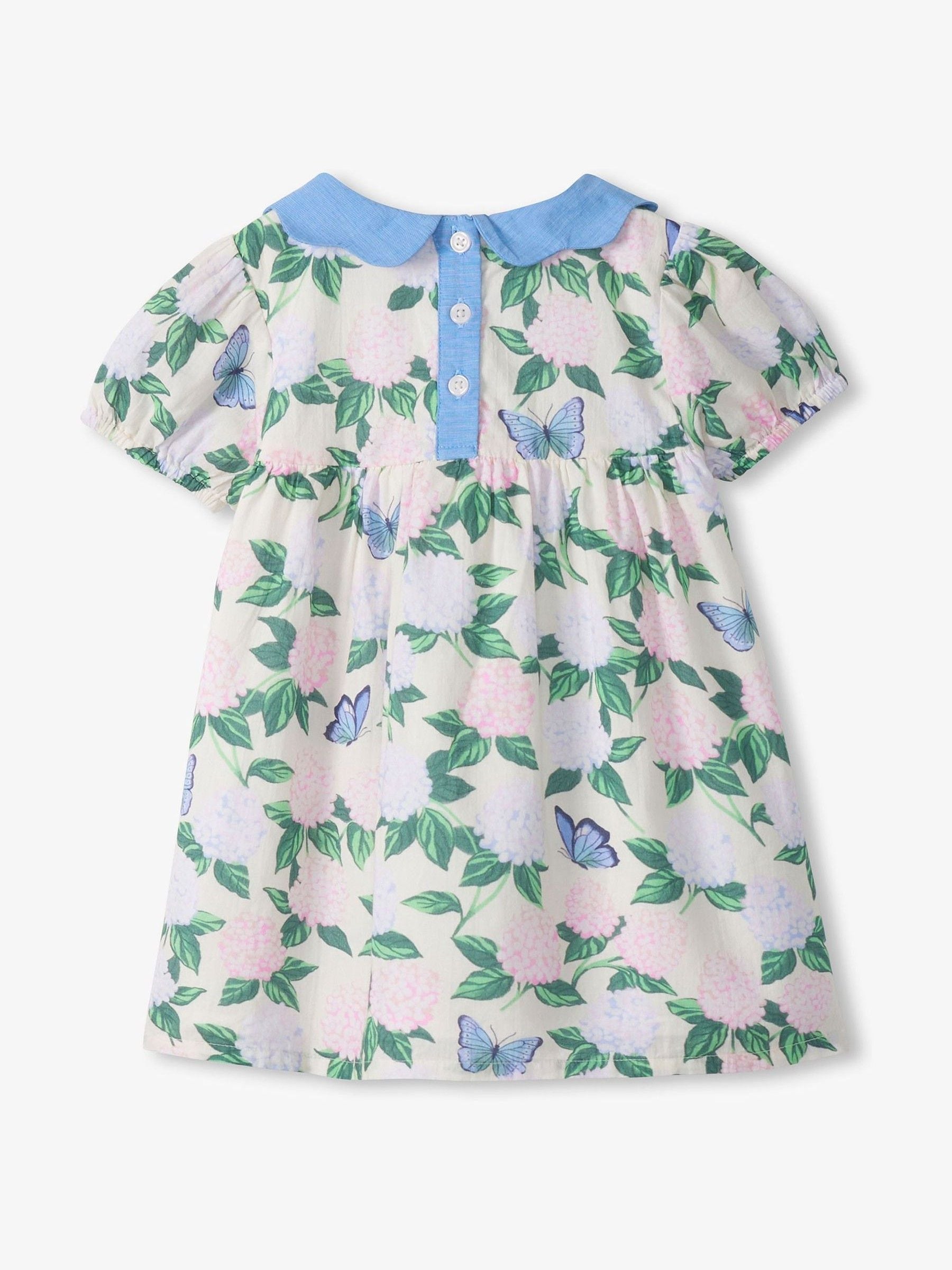 Hatley Natural Enchanted Garden Woven Collar Dress image 4