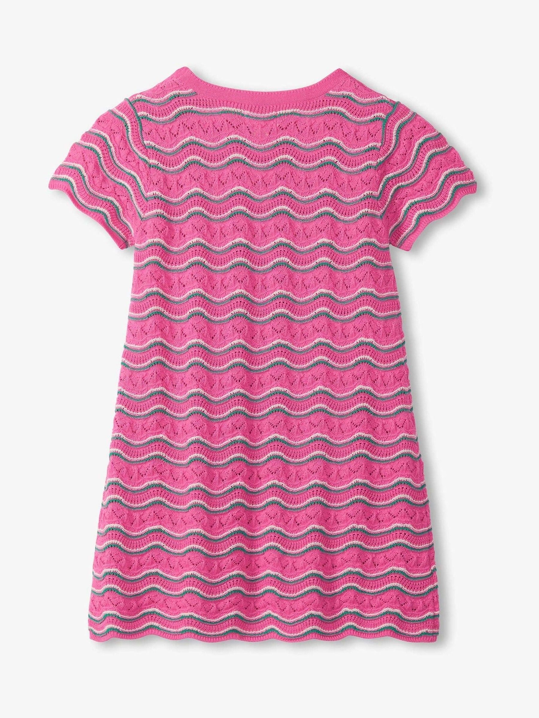 Hatley Pink Strawberry Moon Knit Dress image 2