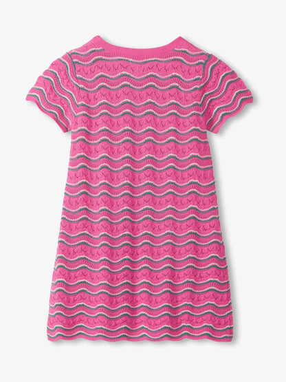 Hatley Pink Strawberry Moon Knit Dress image 2