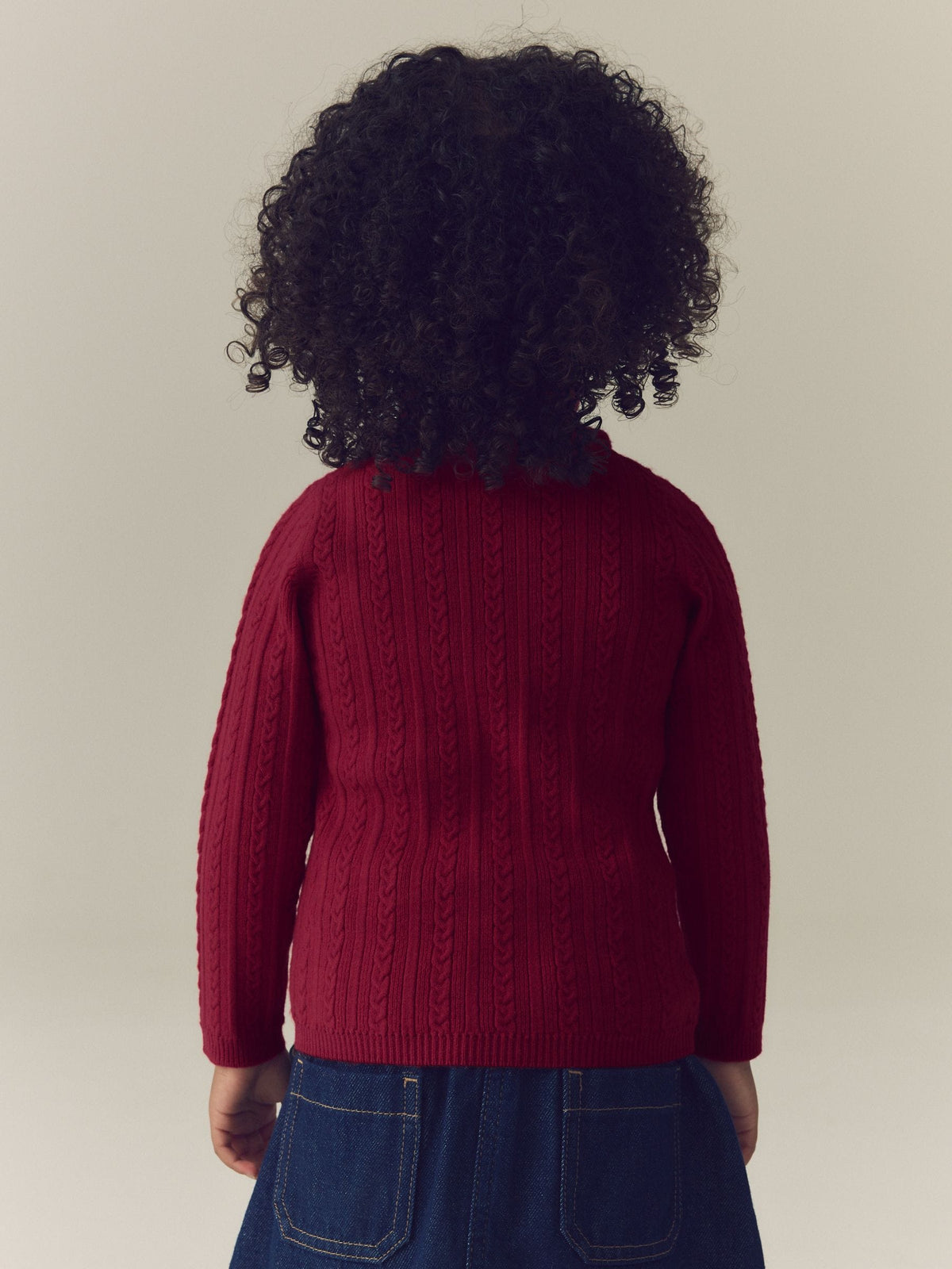Red Roll Neck Jumper (3mths-10yrs) - image 3