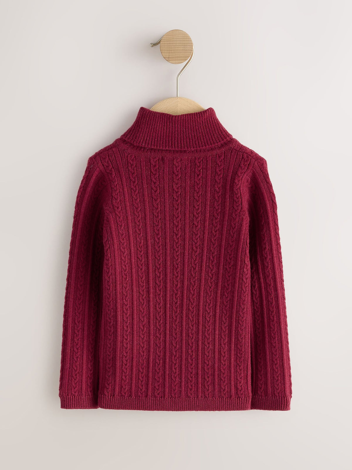 Red Roll Neck Jumper (3mths-10yrs) - image 5