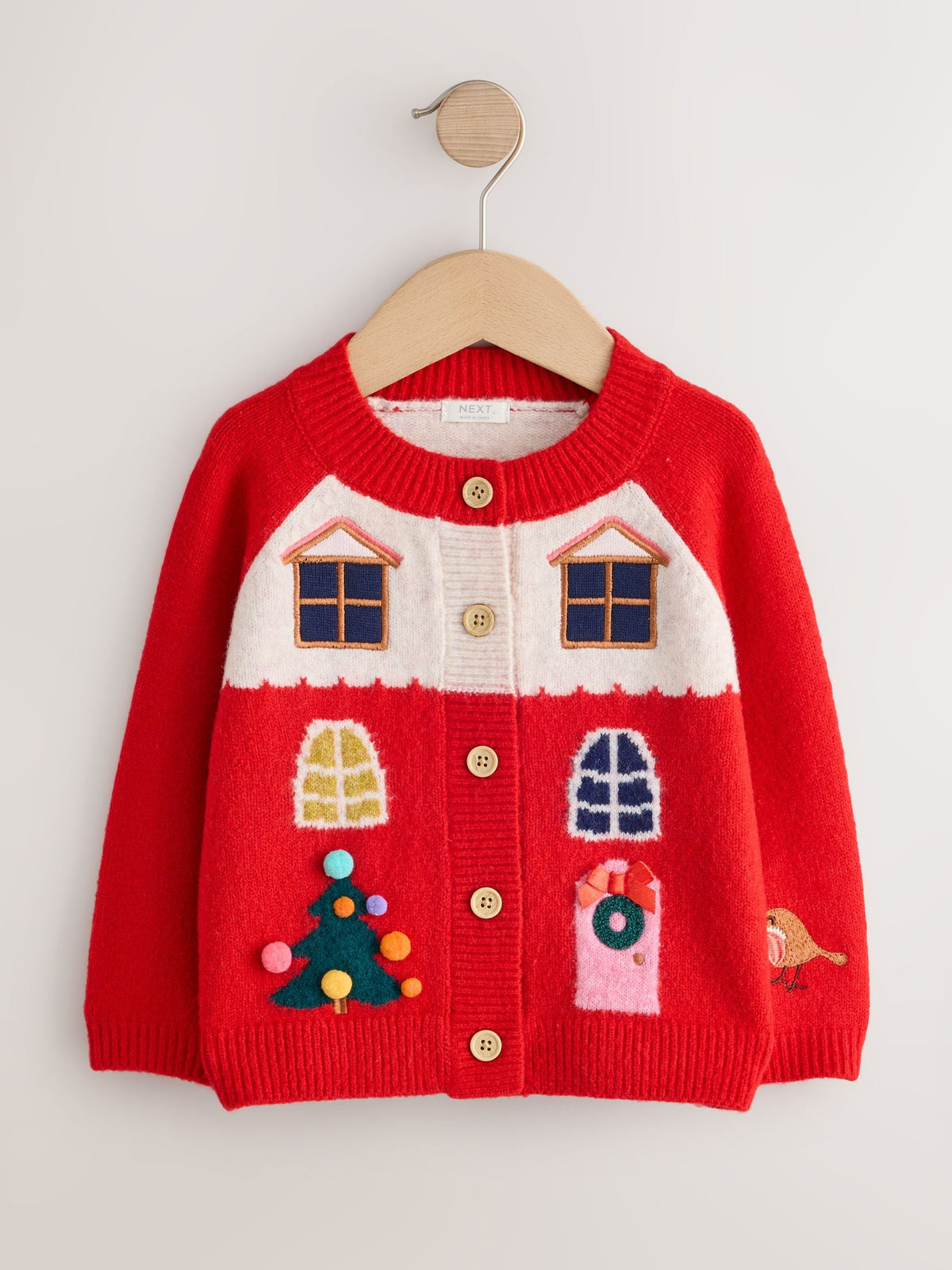 Red House Christmas Cardigan (3mths-7yrs) - image 5