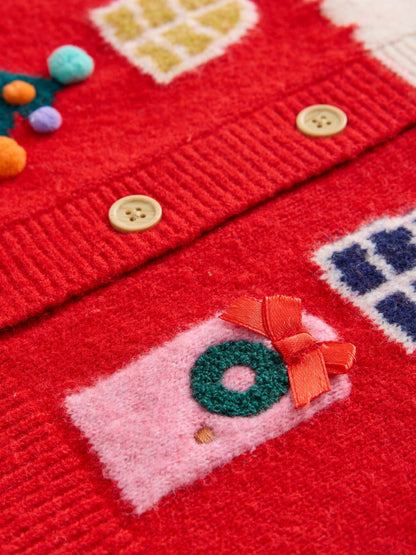 Red House Christmas Cardigan (3mths-7yrs) - image 8