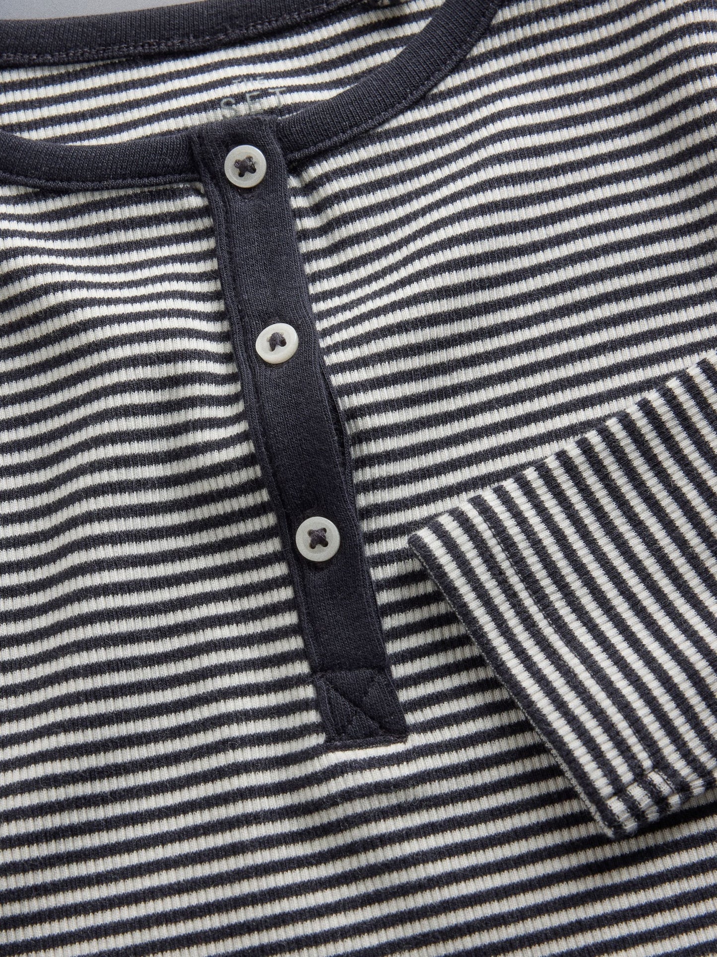 Dsiney Kidz - The Set 3 Pack Long Sleeve Ribbed Jersey Henley Dresses Pink/Navy/Stripe image 5