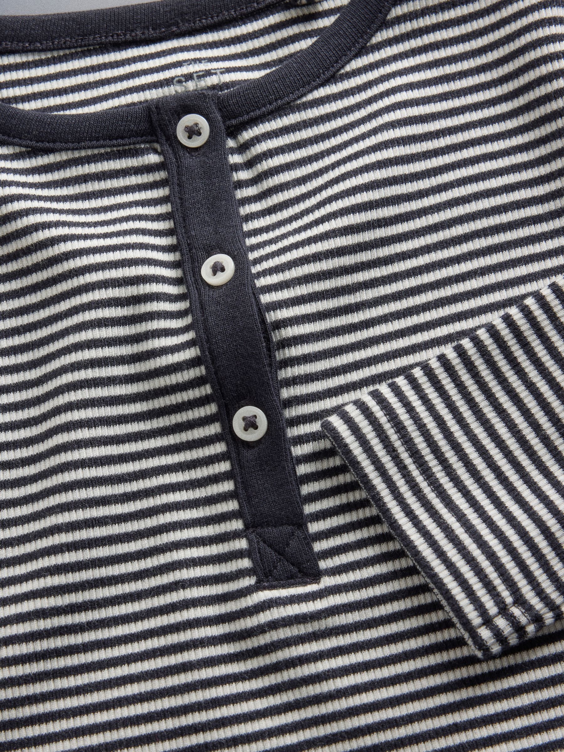 Dsiney Kidz - The Set 3 Pack Long Sleeve Ribbed Jersey Henley Dresses Pink/Navy/Stripe image 5