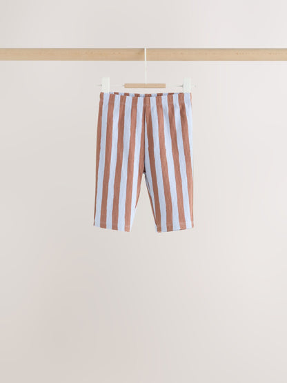 Blue/Brown Brunch Club Baby Top and Wide Leg Leggings Set 6 Piece (0mths-2yrs) - image 4
