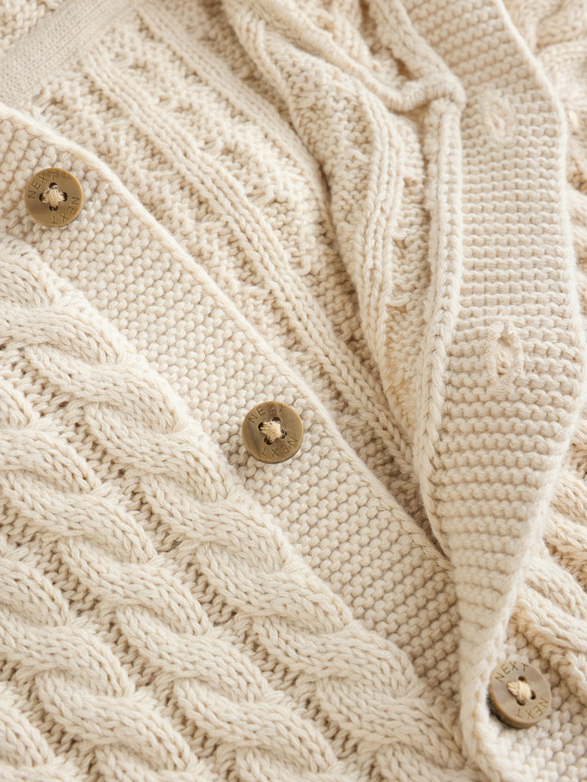 Neutral Knitted Cable Baby Romper (0mths-3yrs) - image 4