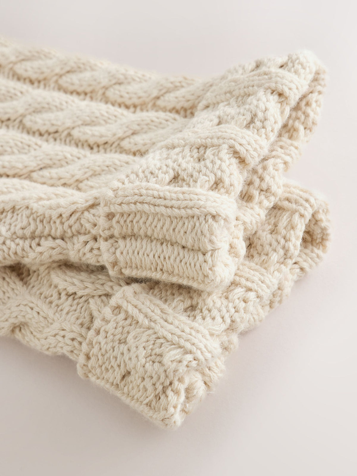 Neutral Knitted Cable Baby Romper (0mths-3yrs) - image 5