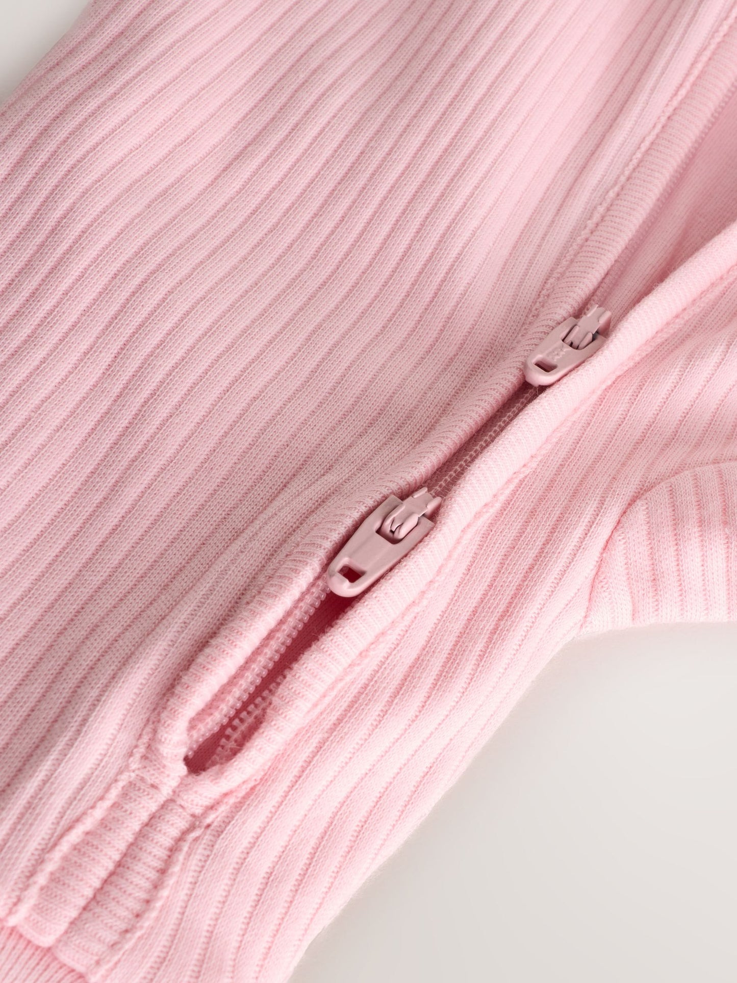Pink Baby Sleepsuits 3 Pack (0mths-3yrs) image 8
