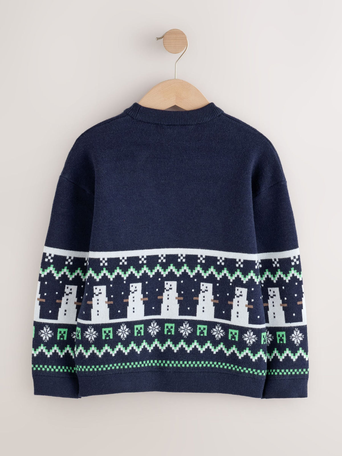 Blue/Navy Christmas License Jumper (3-16yrs) - image 5