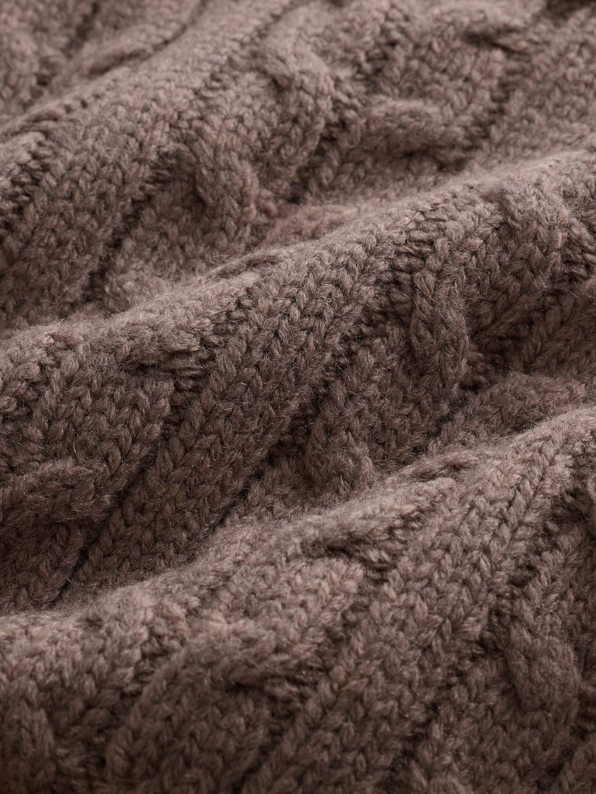 Dsiney Kidz - Brown Cable Knit Crew Neck Jumper (3mths-7yrs) image 4