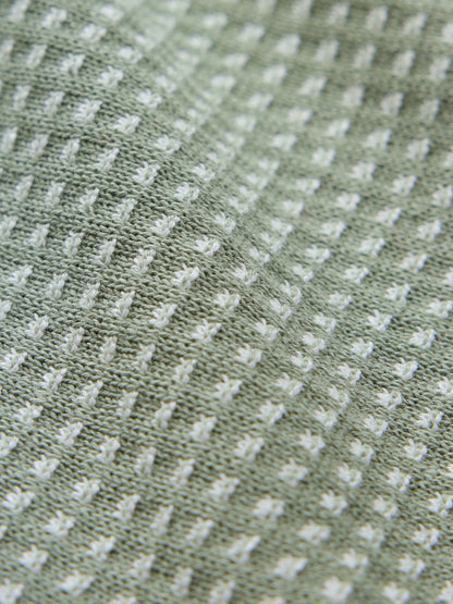 Dsiney Kidz - Green Textured Knitted Popper Neck Polo Shirt (3mths-7yrs) image 8