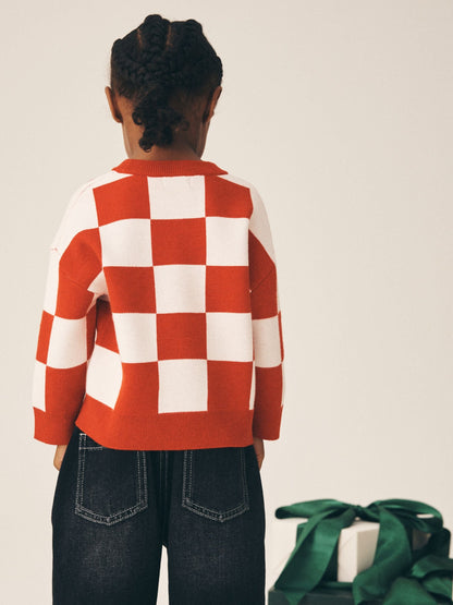 Red Reindeer Christmas Jumper (3mths-7yrs) - image 2