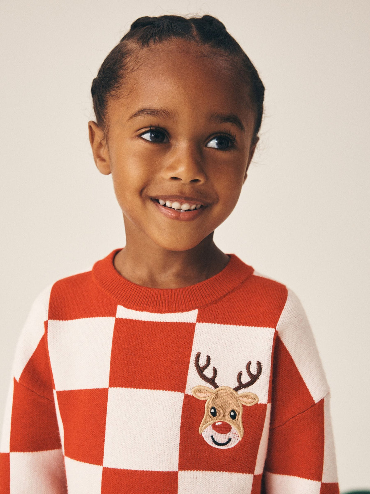 Red Reindeer Christmas Jumper (3mths-7yrs) - image 3