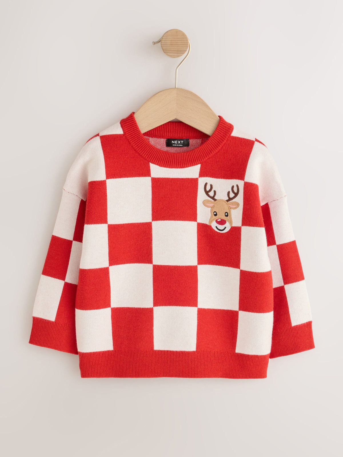 Red Reindeer Christmas Jumper (3mths-7yrs) - image 5