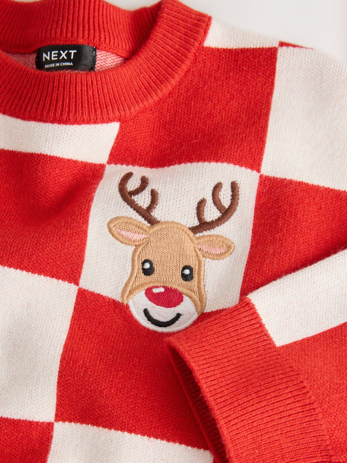 Red Reindeer Christmas Jumper (3mths-7yrs) - image 7
