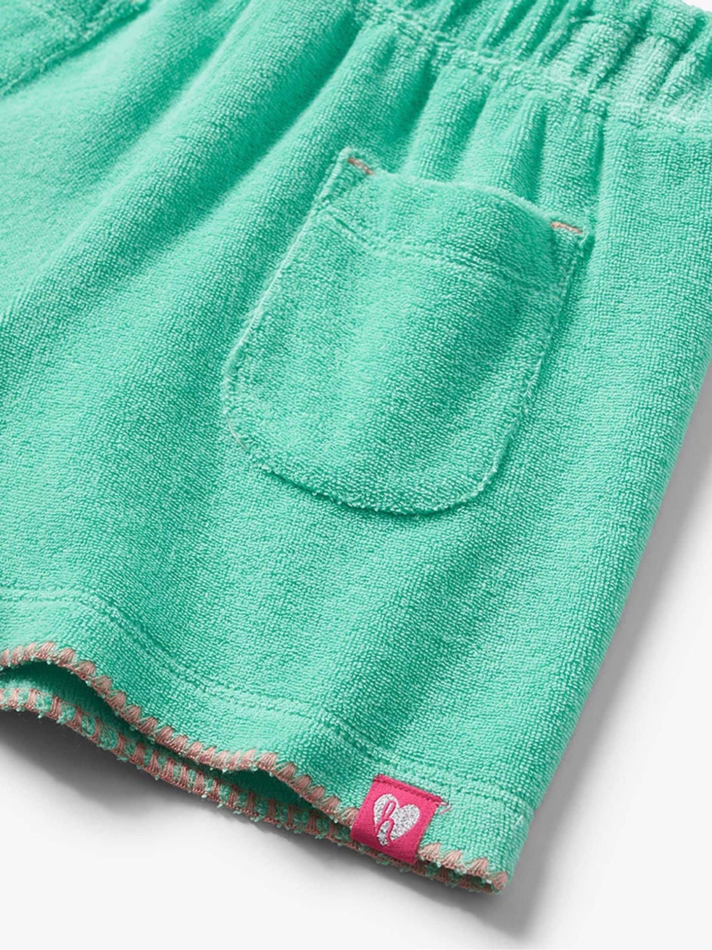 Hatley Pink Blossom Eyelet Trim Tee And Short Set image 6