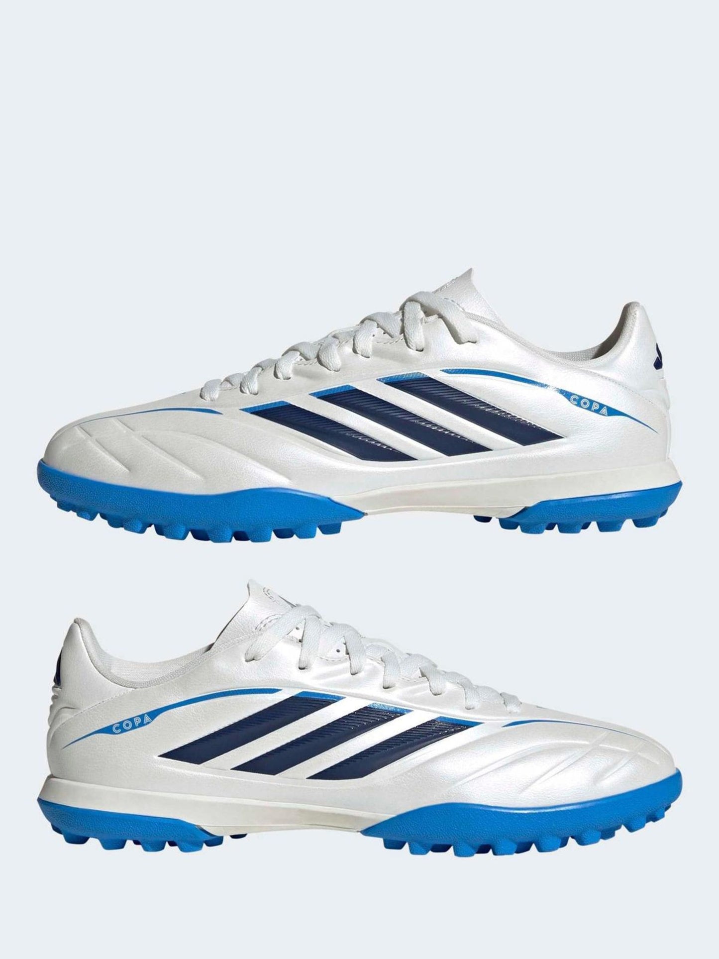 adidas Yellow Copa Pure IV Club Kids Turf Football Boots image 7