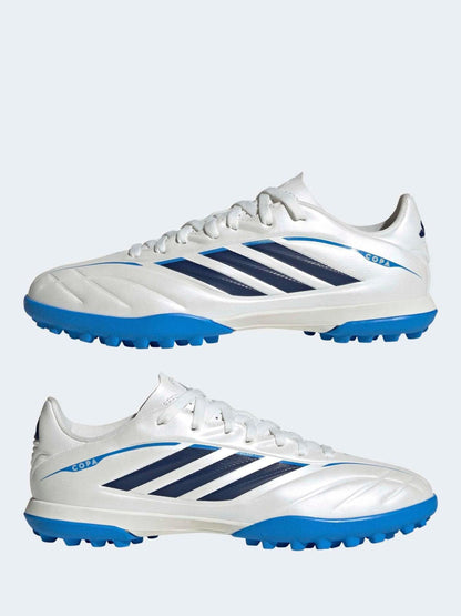 adidas Yellow Copa Pure IV Club Kids Turf Football Boots image 7