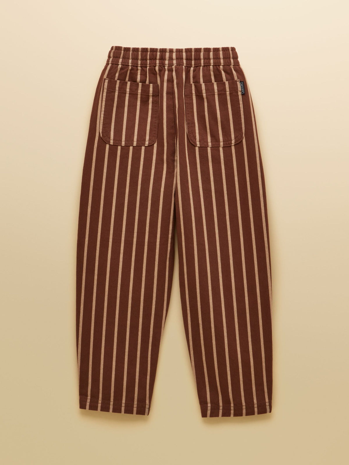 Joules Boys' Jackson Mocha Stripe Twill Trousers - image 2