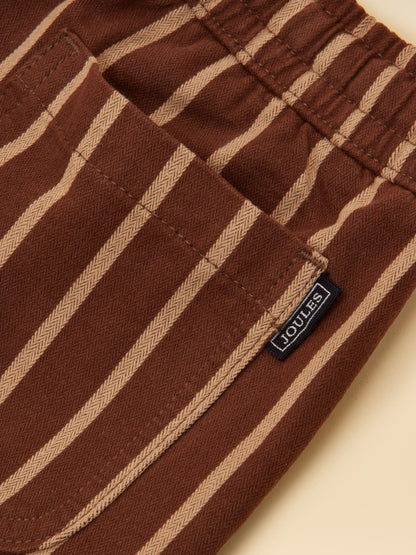 Joules Boys' Jackson Mocha Stripe Twill Trousers - image 3