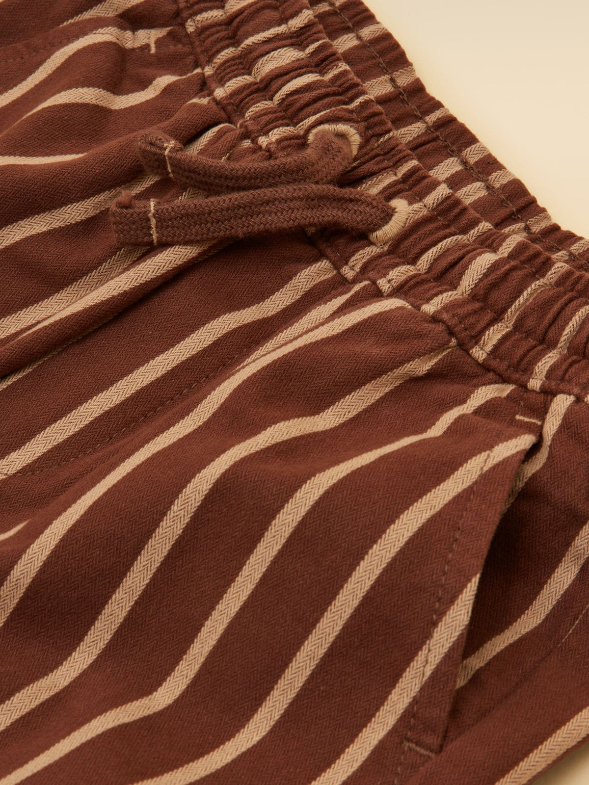 Joules Boys' Jackson Mocha Stripe Twill Trousers - image 4