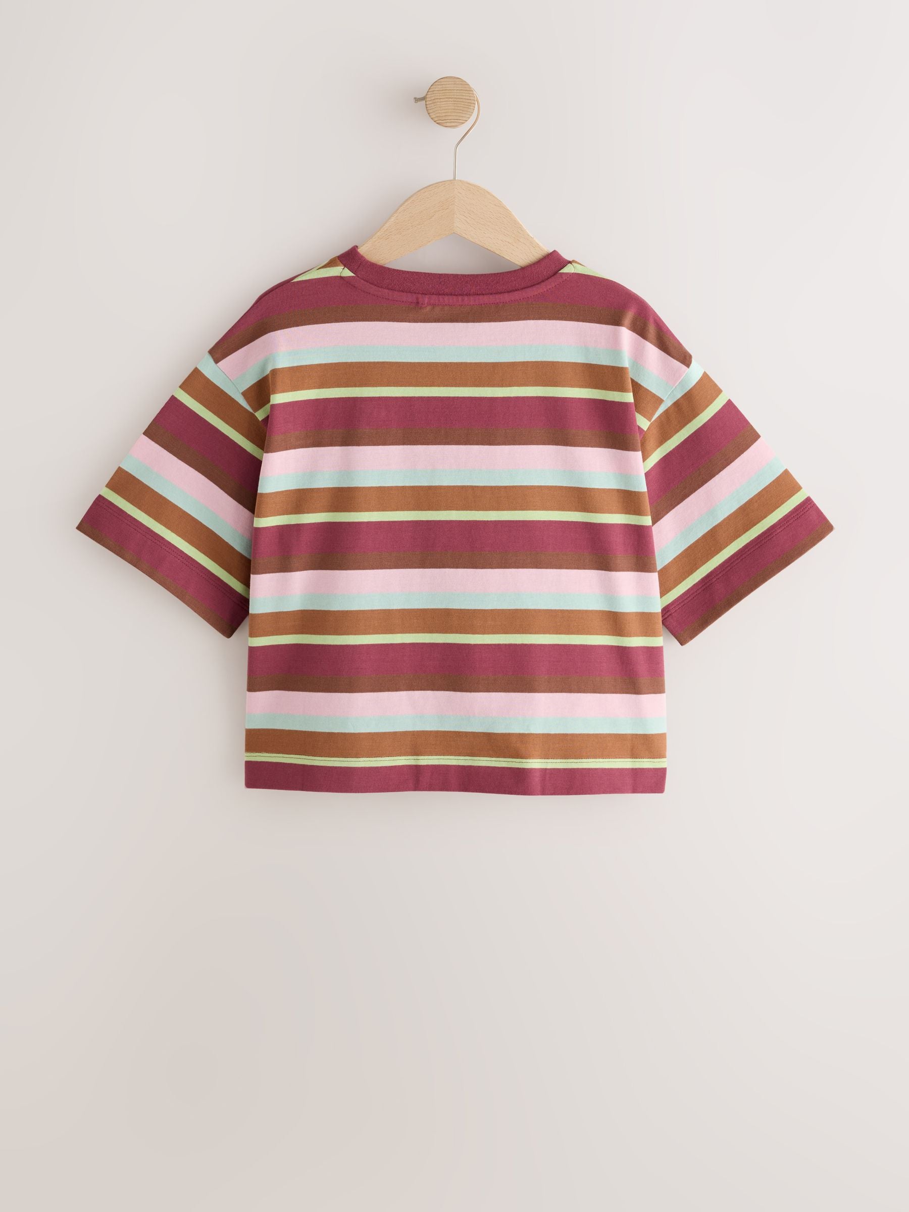 Dsiney Kidz - Multi Stripe Embroidered Dog T-Shirt (3-16yrs) image 7