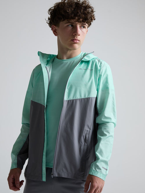 Dsiney Kidz - Monterrain Green Junior Boys Bolt 2.0 Space Dye Windbreaker Jacket image 1