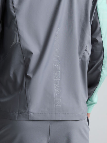 Dsiney Kidz - Monterrain Green Junior Boys Bolt 2.0 Space Dye Windbreaker Jacket image 3