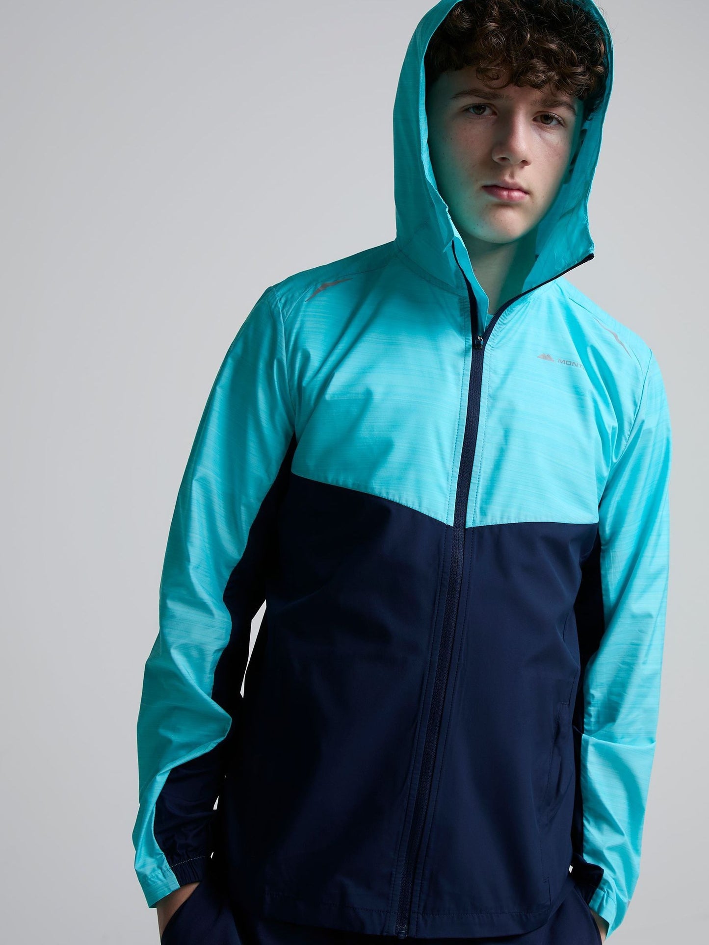 Dsiney Kidz - Monterrain Blue Bolt 2.0 Space Dye Windbreaker Jacket image 4
