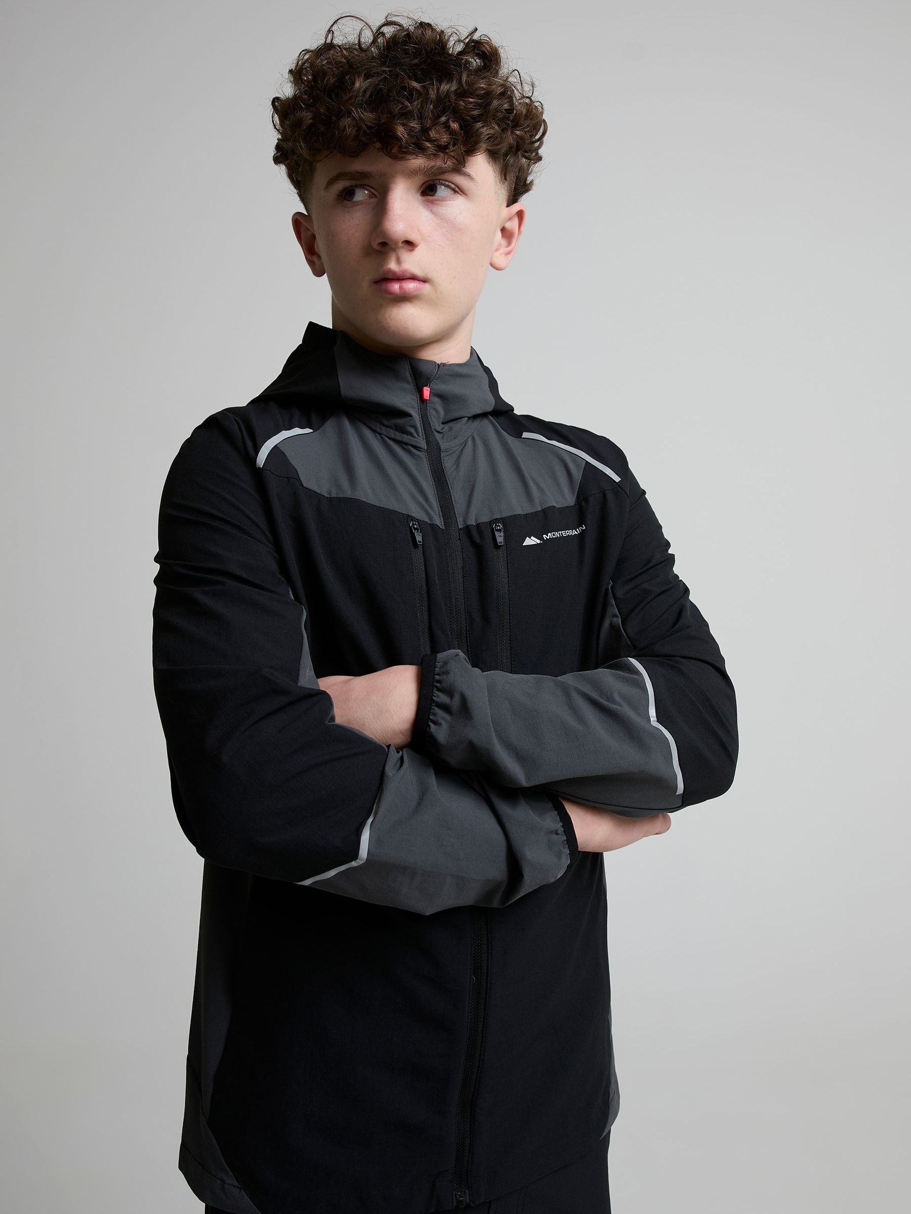 Dsiney Kidz - Monterrain Black Tempest Woven Hoodie image 4