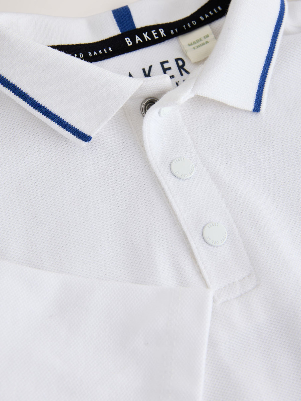 Baker by Ted Baker Navy Textured Dungaree and Polo Shirt Set - image 6