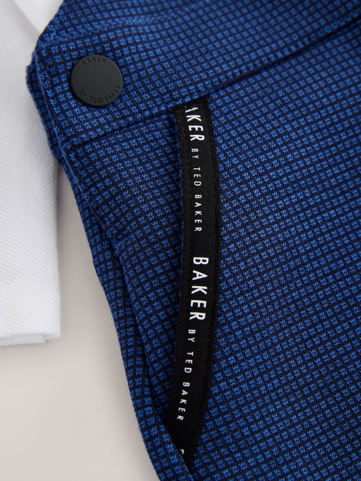 Baker by Ted Baker Navy Textured Dungaree and Polo Shirt Set - image 7