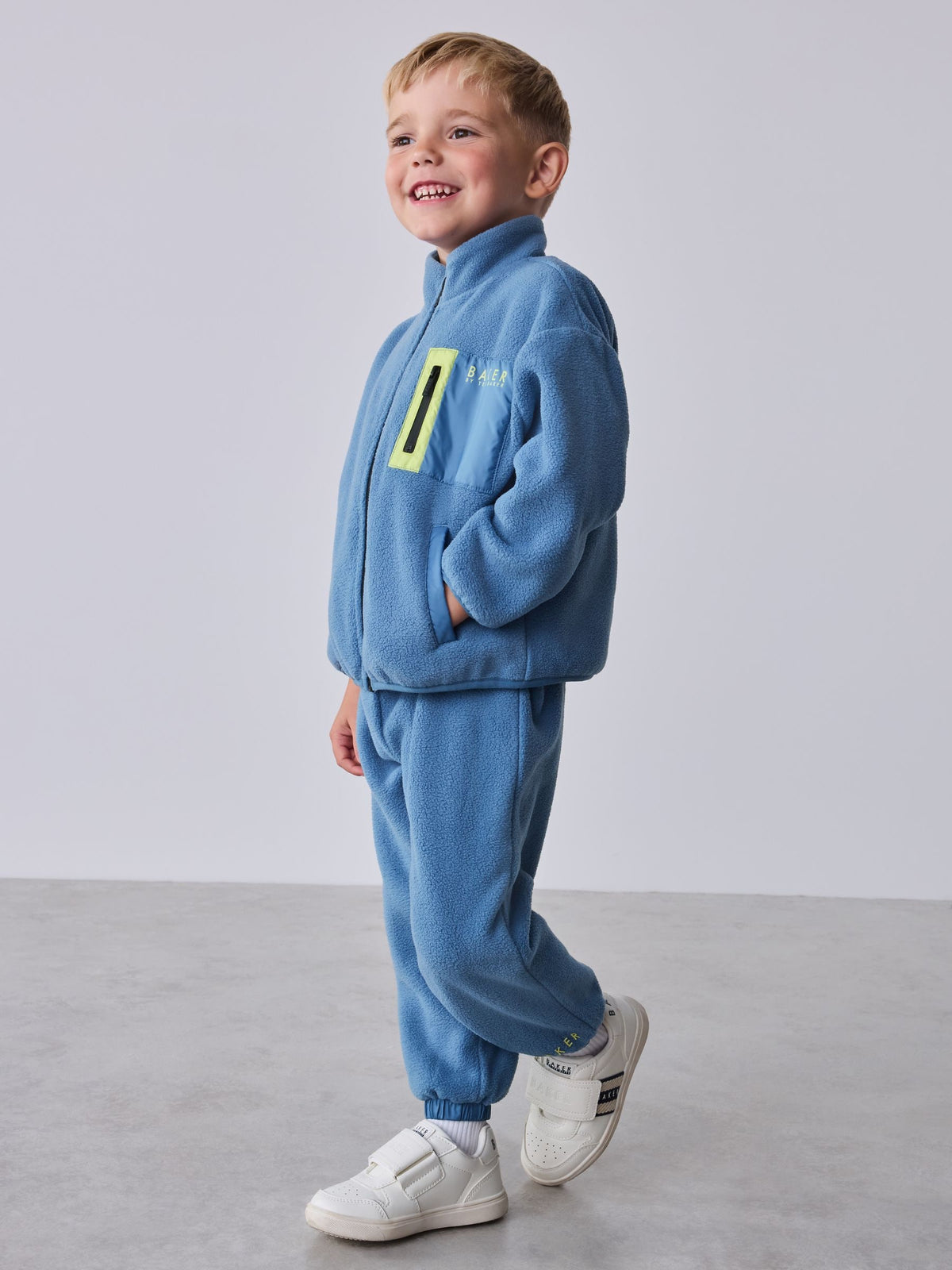Baker by Ted Baker Blue 2 Piece Zip Through Fleece and Joggers Set - image 1