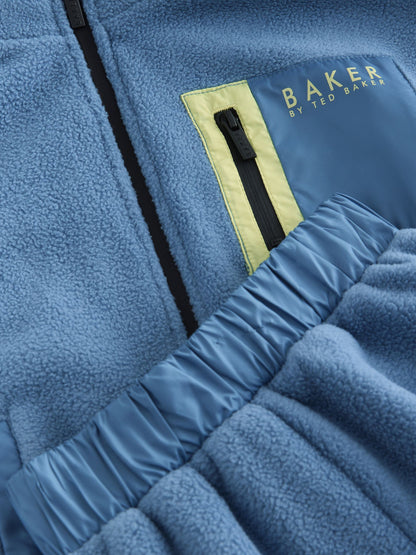 Baker by Ted Baker Blue 2 Piece Zip Through Fleece and Joggers Set - image 11