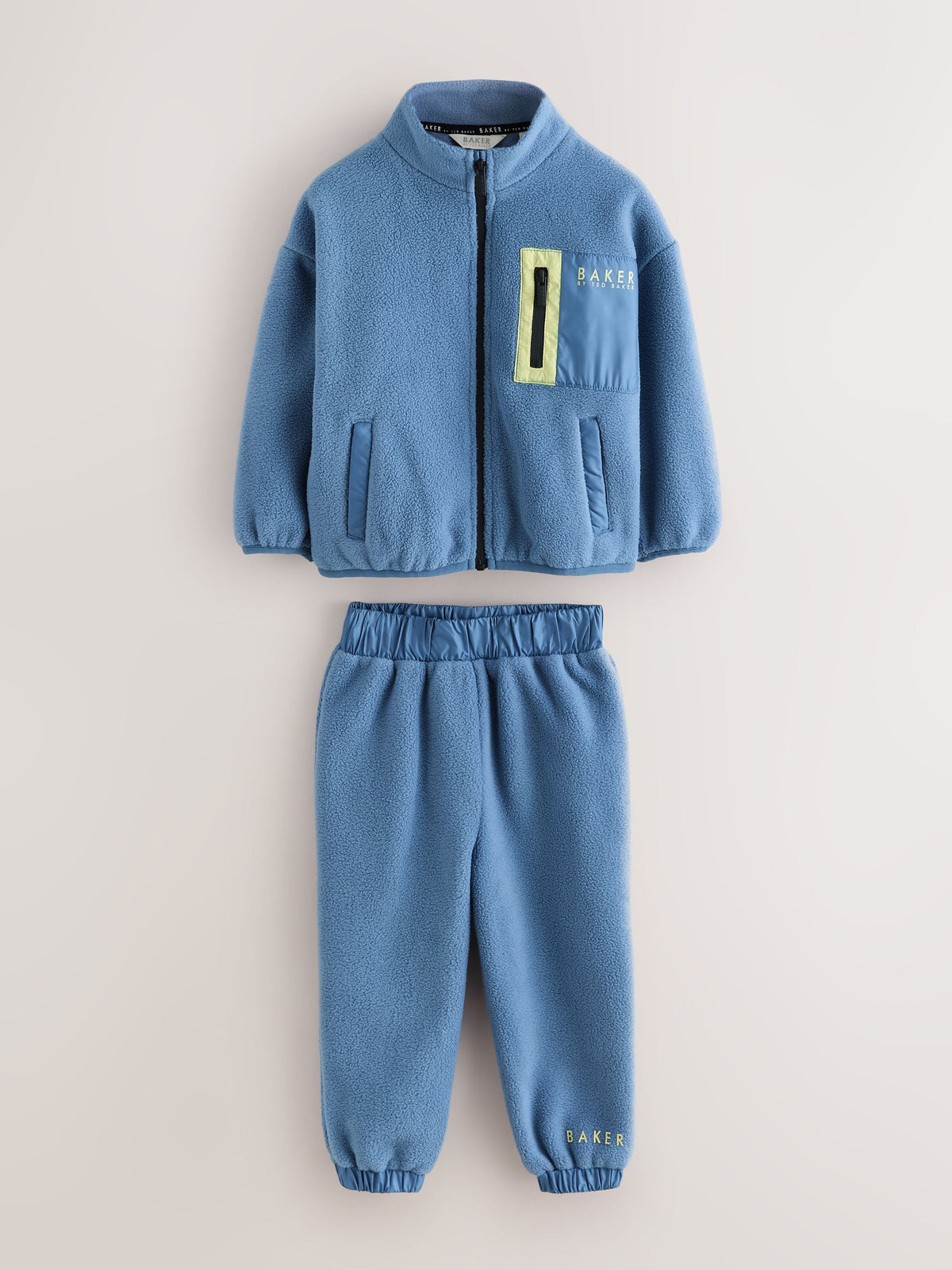 Baker by Ted Baker Blue 2 Piece Zip Through Fleece and Joggers Set - image 8
