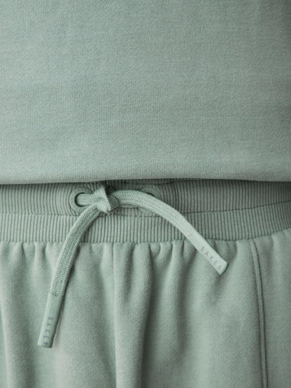Dsiney Kidz - Baker by Ted Baker Sage Green Baker by Ted Baker Oversized Sweatshirt and Wide Leg Joggers Set image 8