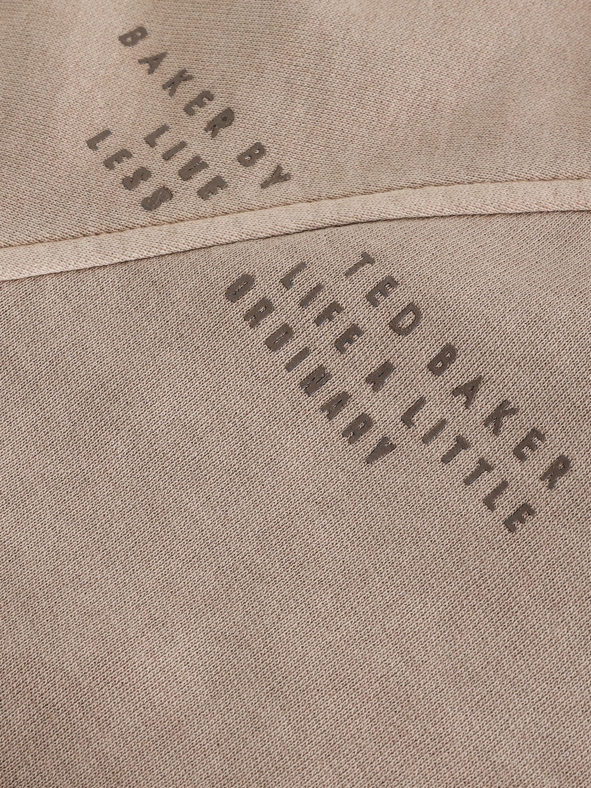Dsiney Kidz - Baker by Ted Baker Stone Oversized Washed Graphic Hoodie and Wide Leg Joggers Set image 11
