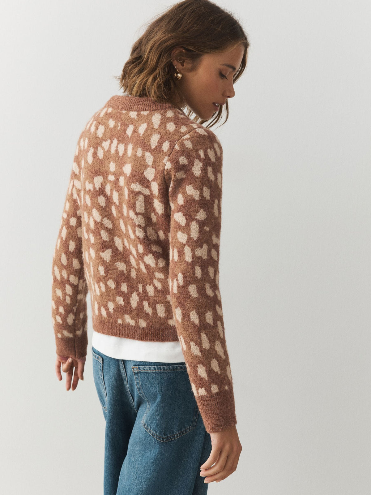 Bambi Disney License Crew Neck Long Sleeve Knitted Jumper - image 3