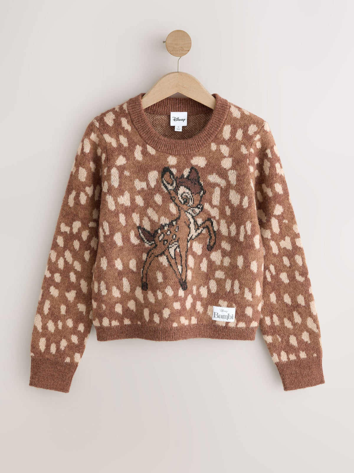 Bambi Disney License Crew Neck Long Sleeve Knitted Jumper - image 6