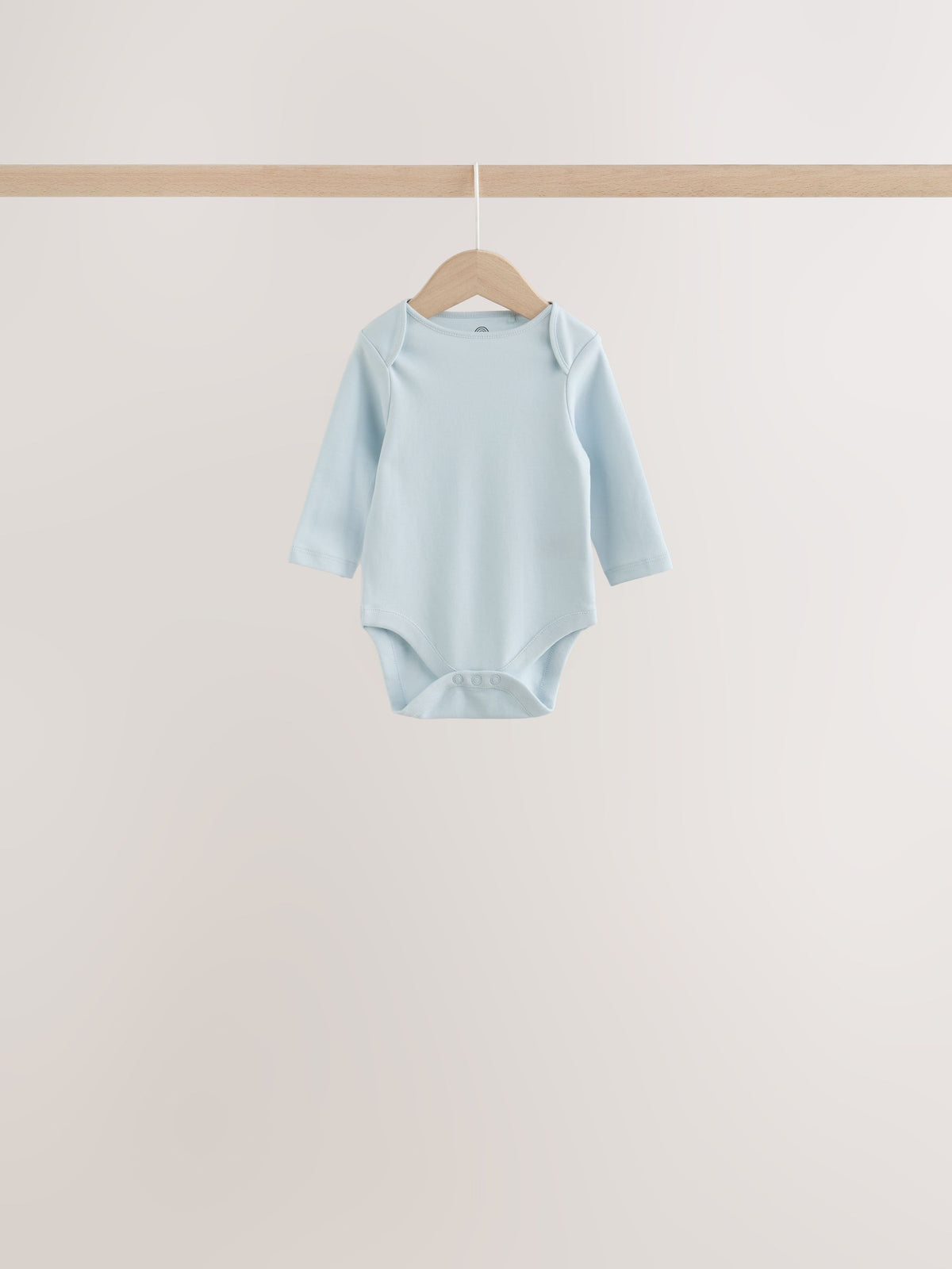 Dsiney Kidz - Grey/Blue/Neutral Long Sleeve Baby Bodysuits 5 Pack image 3
