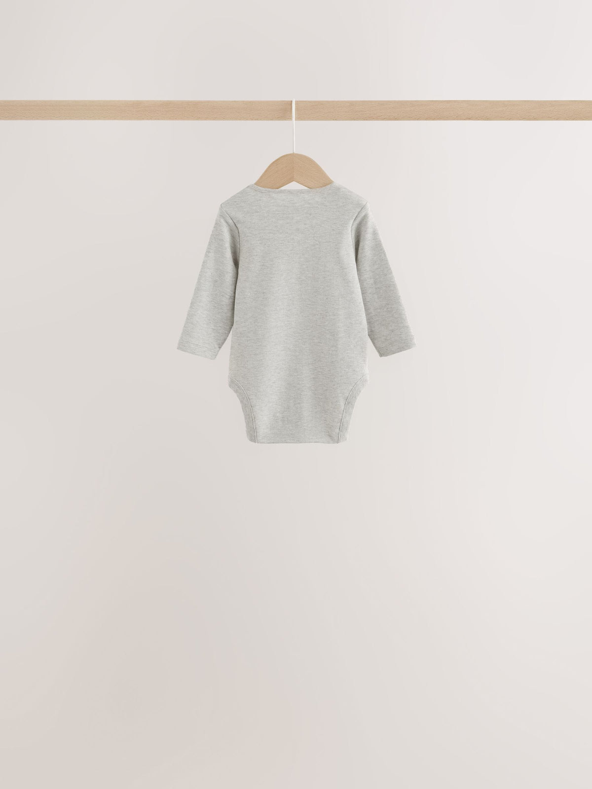Dsiney Kidz - Grey/Blue/Neutral Long Sleeve Baby Bodysuits 5 Pack image 8