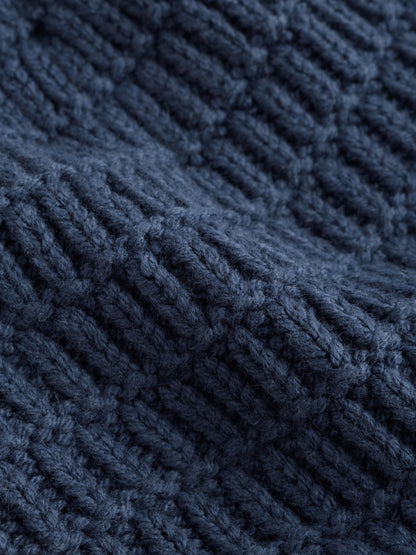 Dsiney Kidz - Navy Blue Knitted Trapper Baby Hat image 4