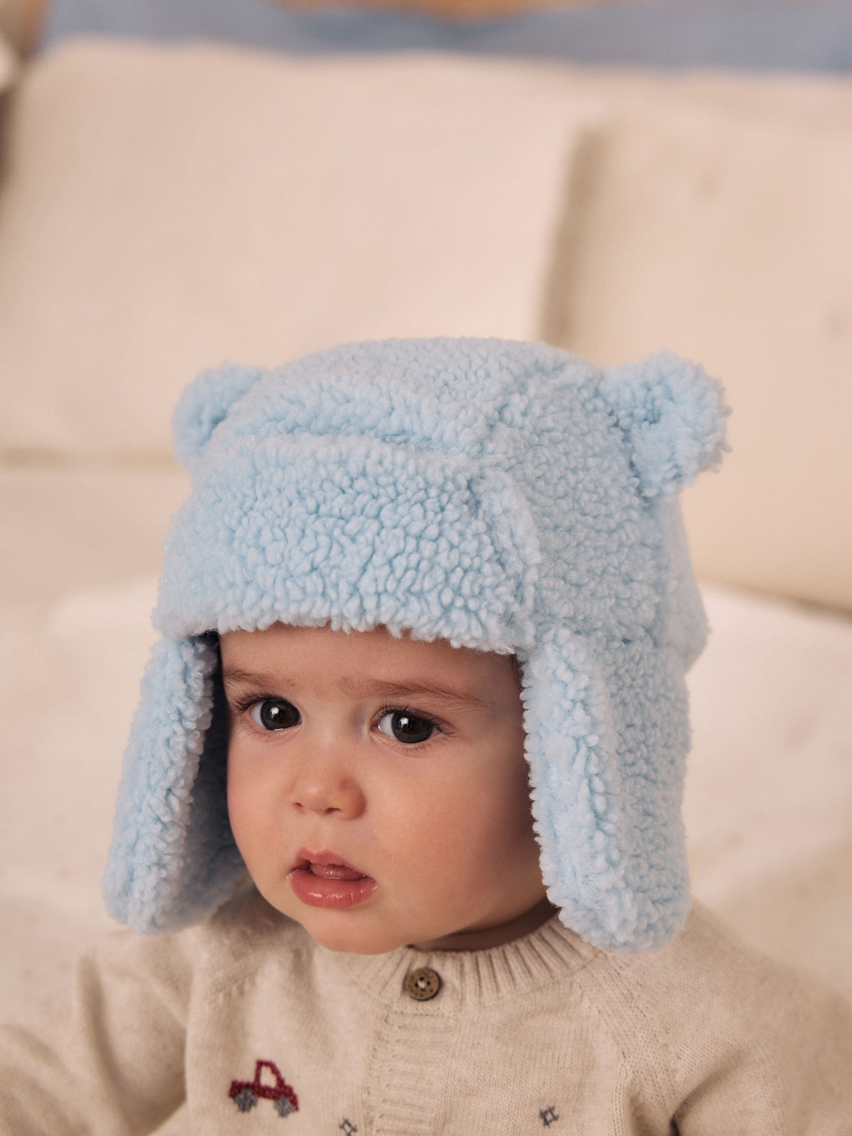 Dsiney Kidz - Blue Borg Trapper Baby Hat image 5
