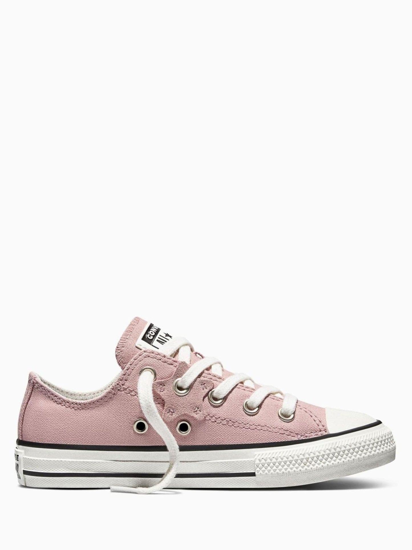 Converse Pink Chuck Taylor All Star Star Detail Low Trainers image 1