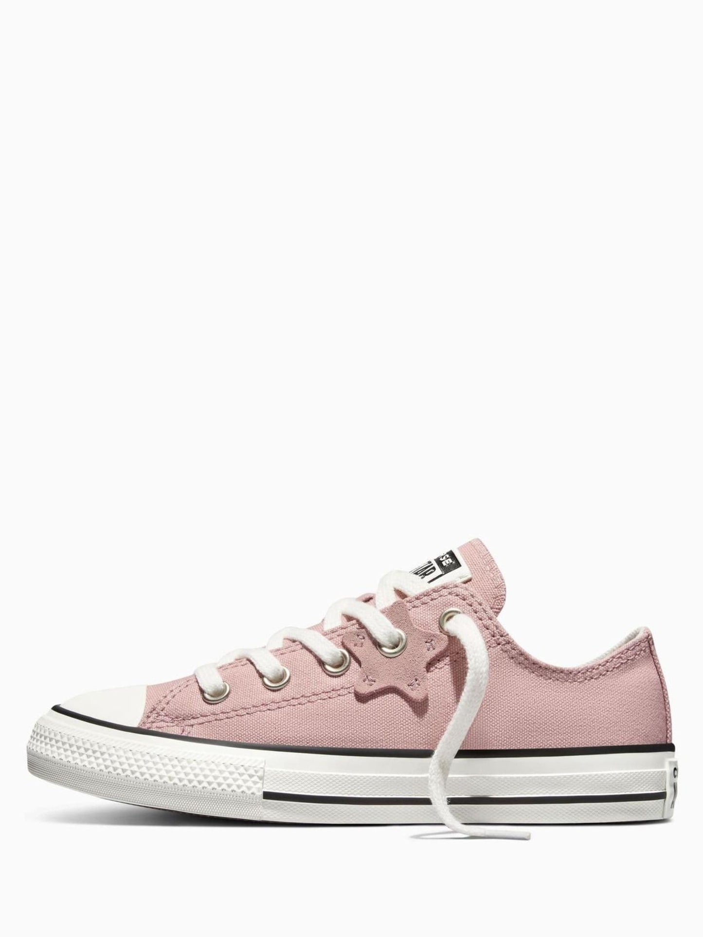 Converse Pink Chuck Taylor All Star Star Detail Low Trainers image 2