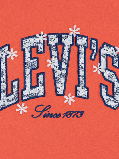 Levi's Orange Chambray Applique T-Shirt image 3