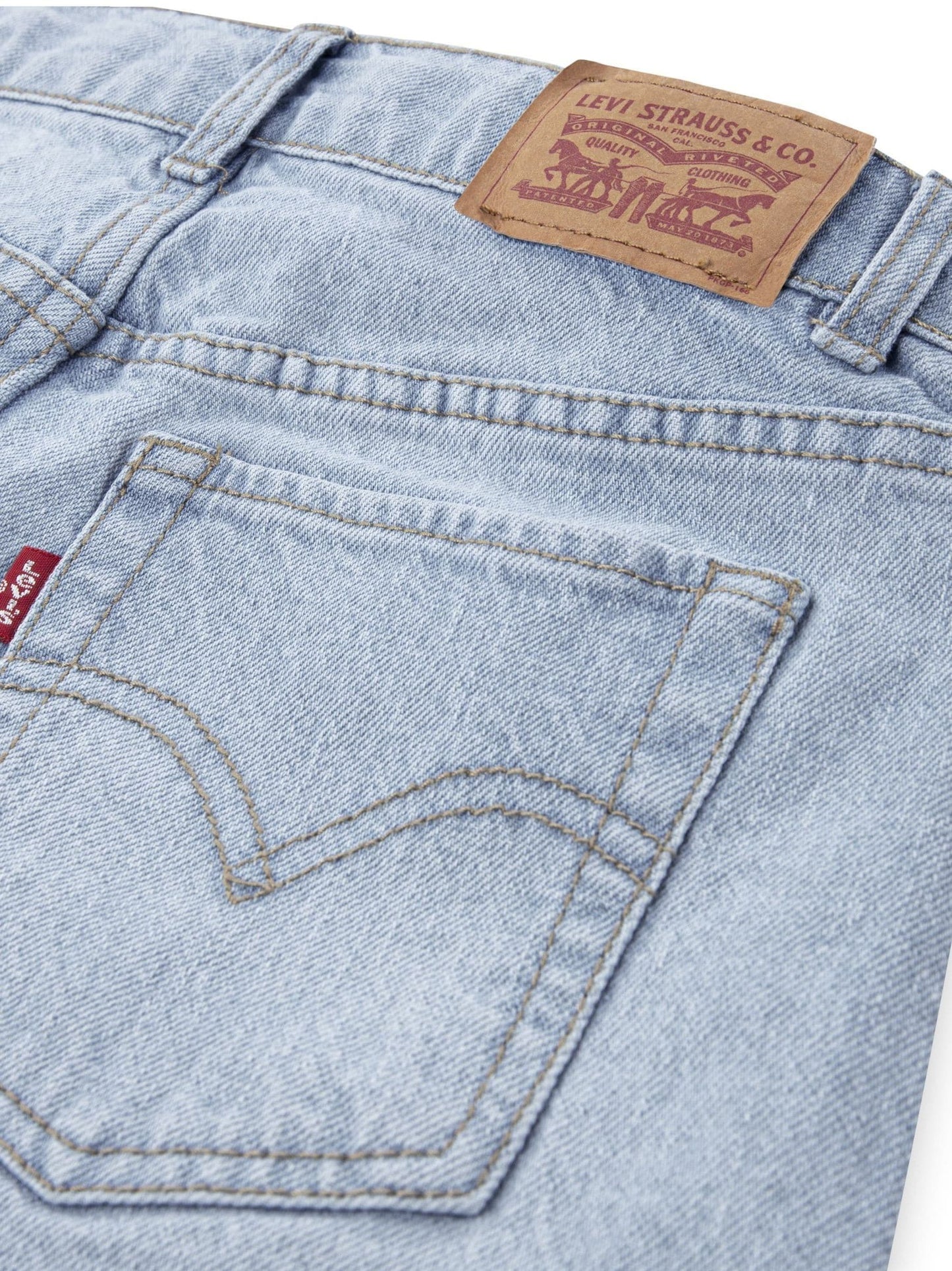 Levi's Blue 94' Baggy Denim Shorts image 3