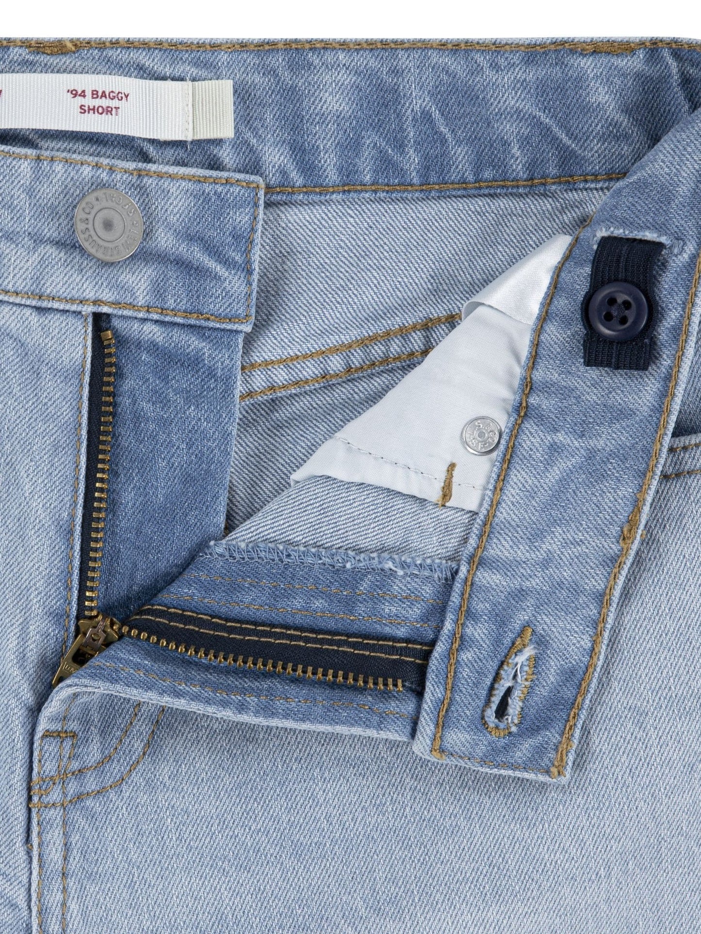 Levi's Blue 94' Baggy Denim Shorts image 4