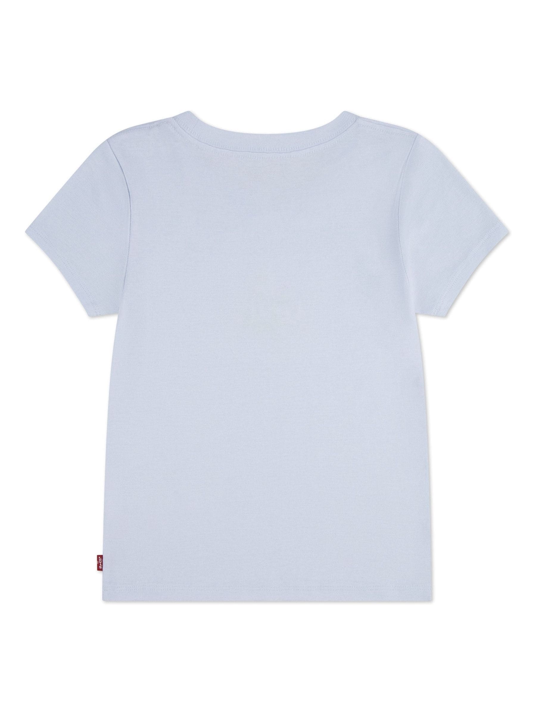 Levi's Blue Daisy Batwing Short Sleeve T-Shirt image 2